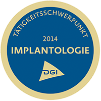 DGI Schwerpunkt Implantologie
