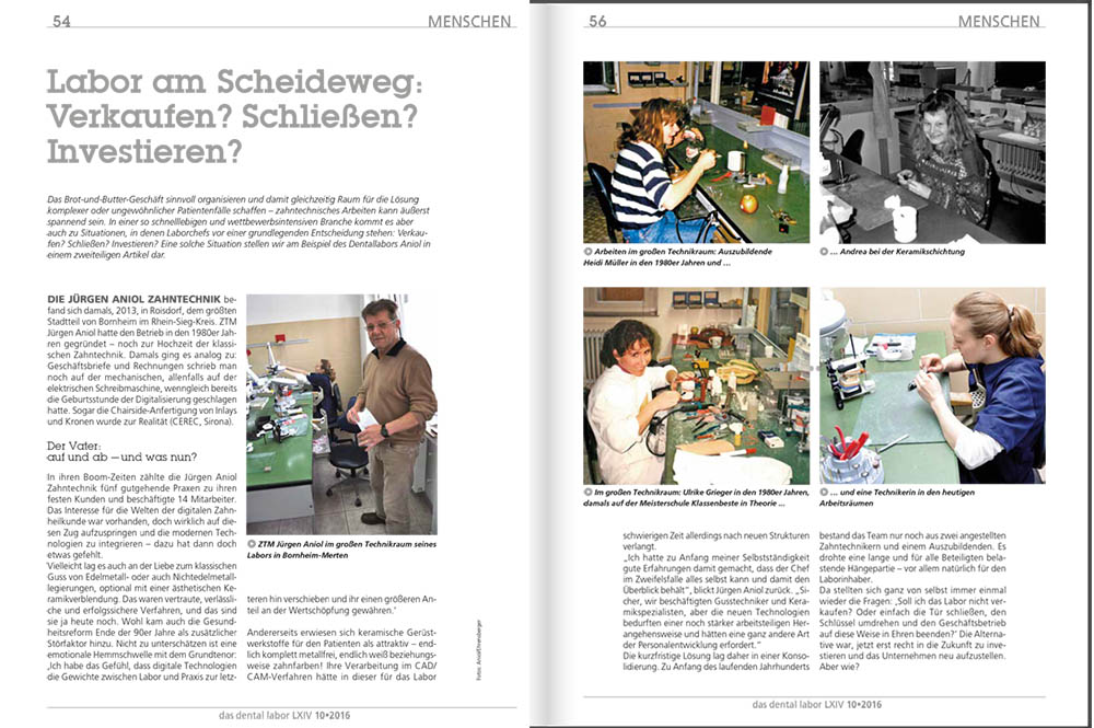 Zahnstrategen  -Zahnlabor in Bornheim -Magazin